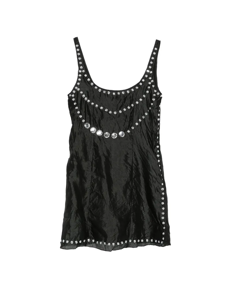 GIMAGUAS Claude Studded Mini Dress Black
