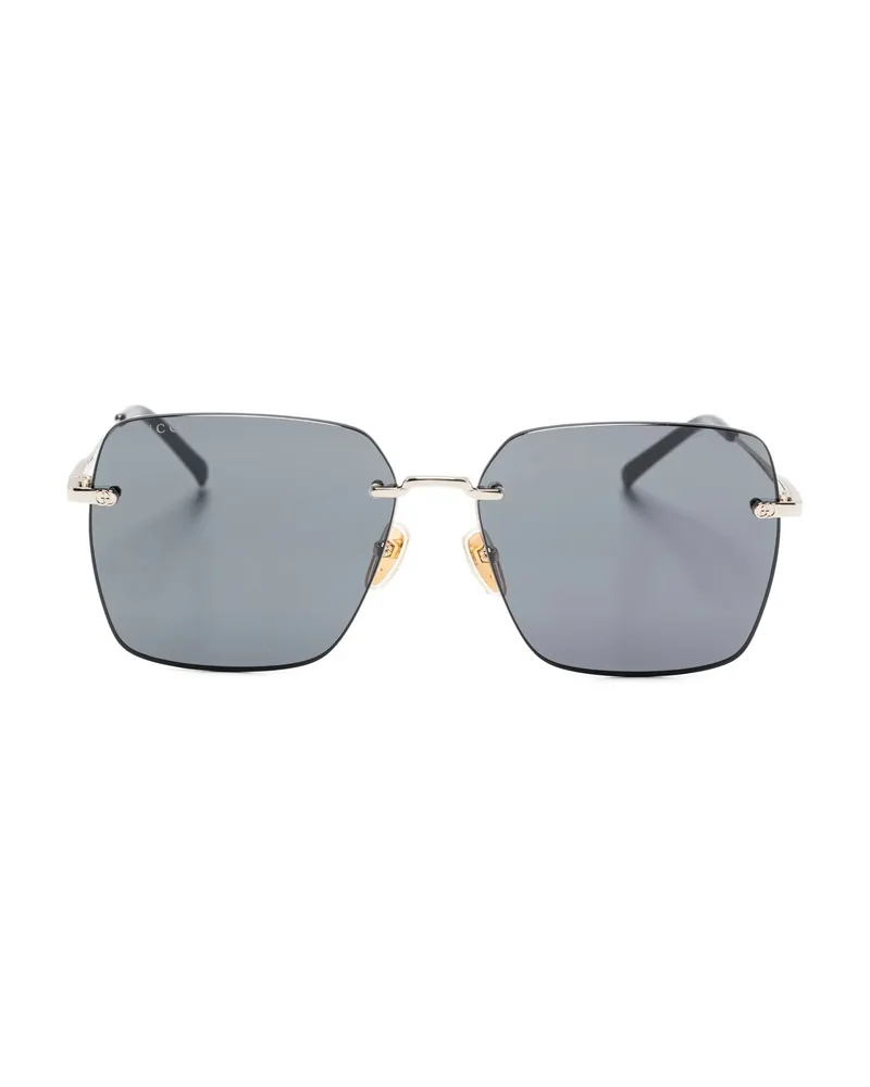 Gucci Square-frame Sunglasses Black