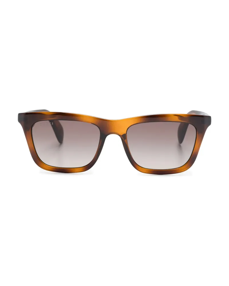 Gucci Square-frame Sunglasses Brown