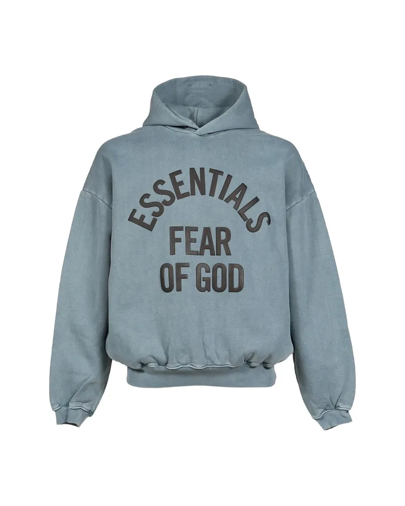 Fear of God Campus 90s Logo-print Hoodie Green