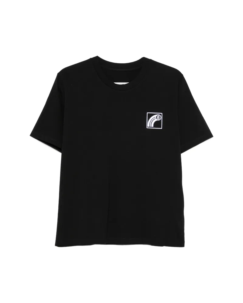 Maison Margiela Logo-print T-shirt Black