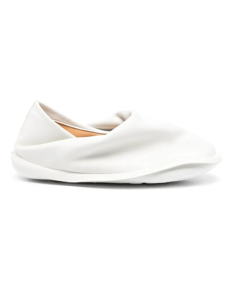 Camper X Issey Miyake Peu Form Slippers White