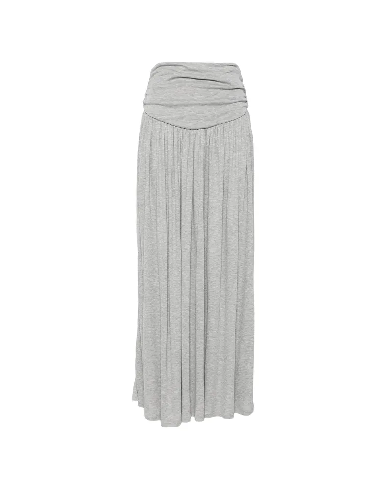Aya Muse Gathered Maxi Skirt Grey