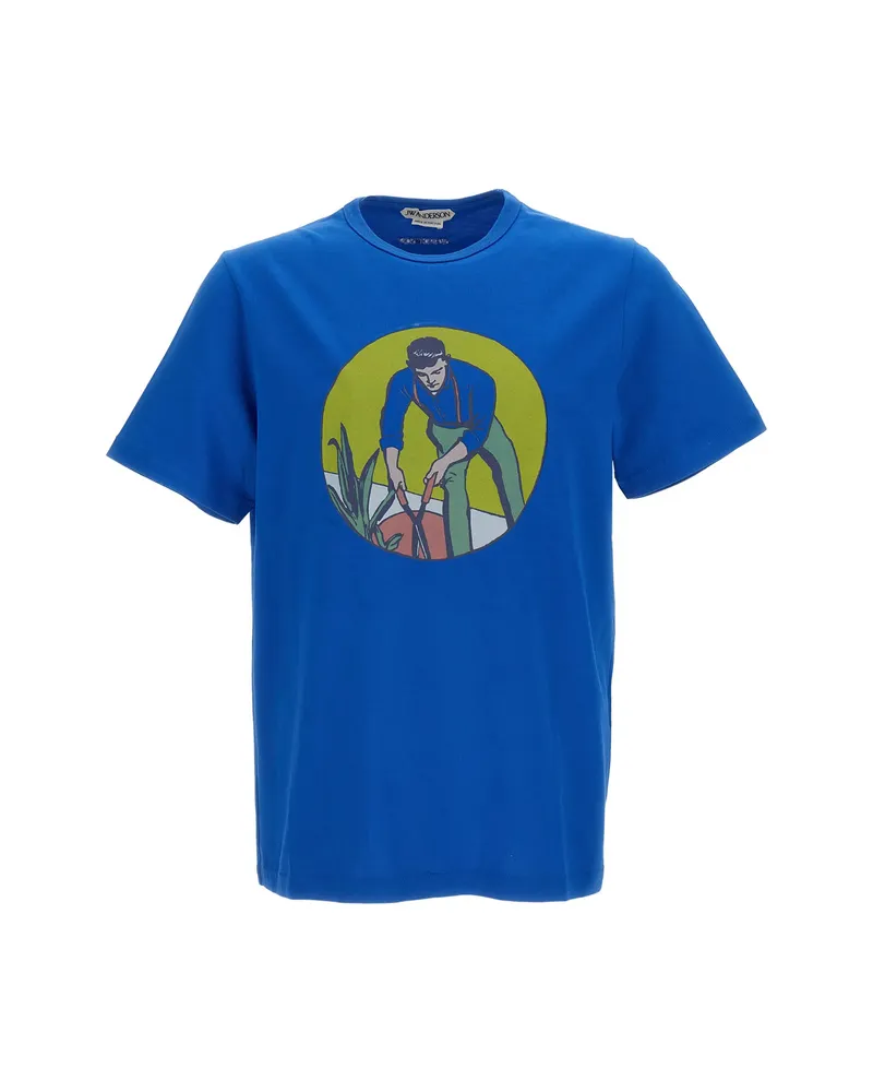 J.W.Anderson Gardener T-shirt Blue