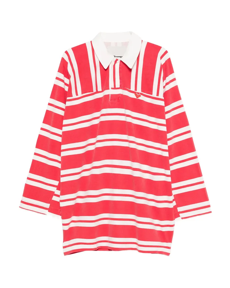 Bellerose Striped Dress Red
