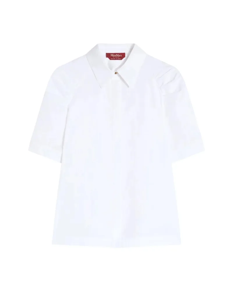 Max Mara Button-down Cotton Shirt White
