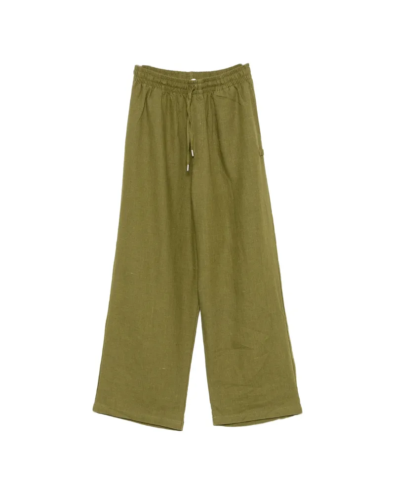 Arte Antwerp Drawstring Elasticated-waistband Trousers Green