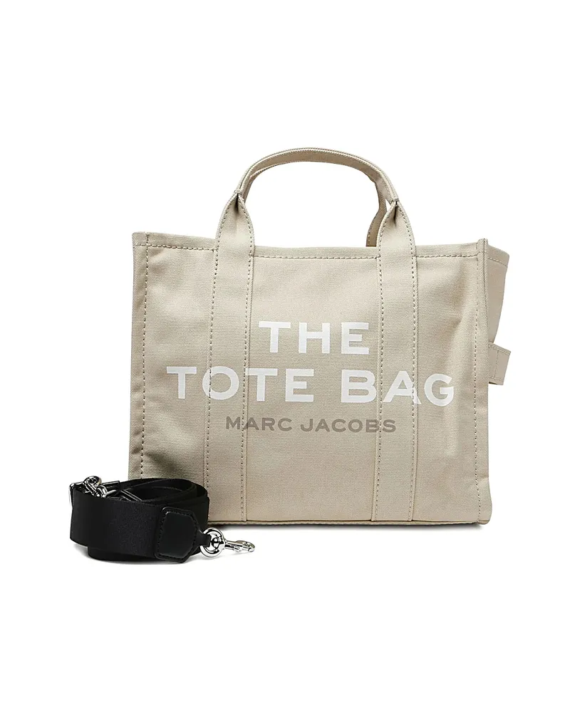 Marc Jacobs Logo-plaque Tote Bag Neutrals