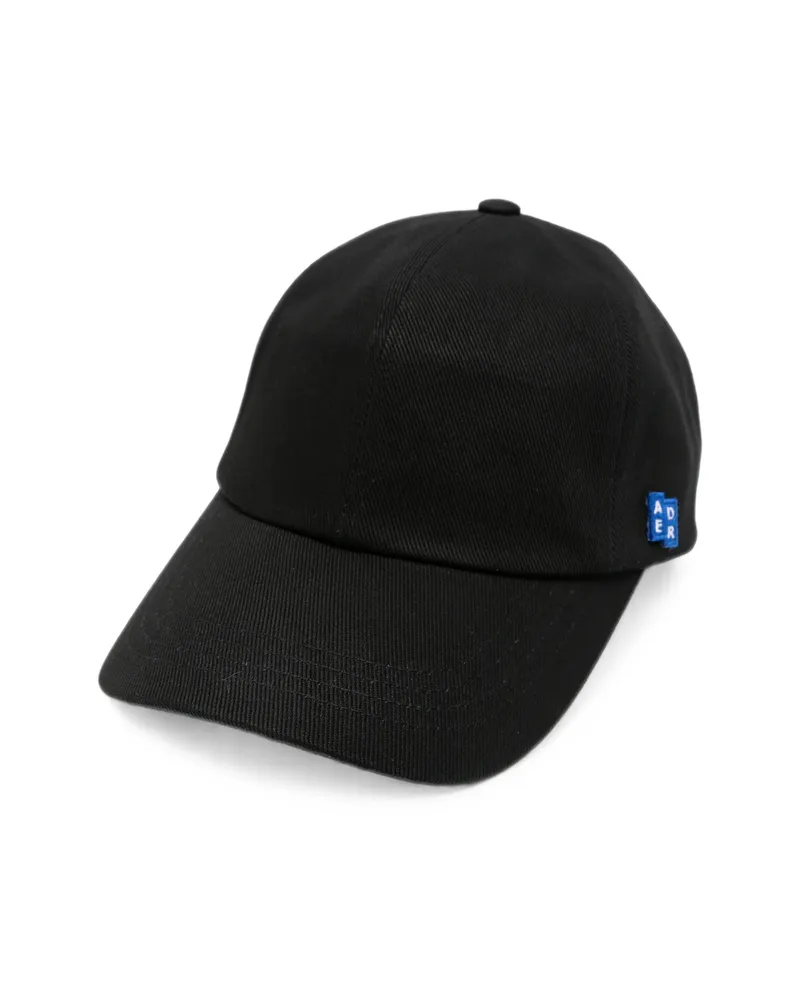 Adererror BL Tag Logo-patch Baseball Cap Black