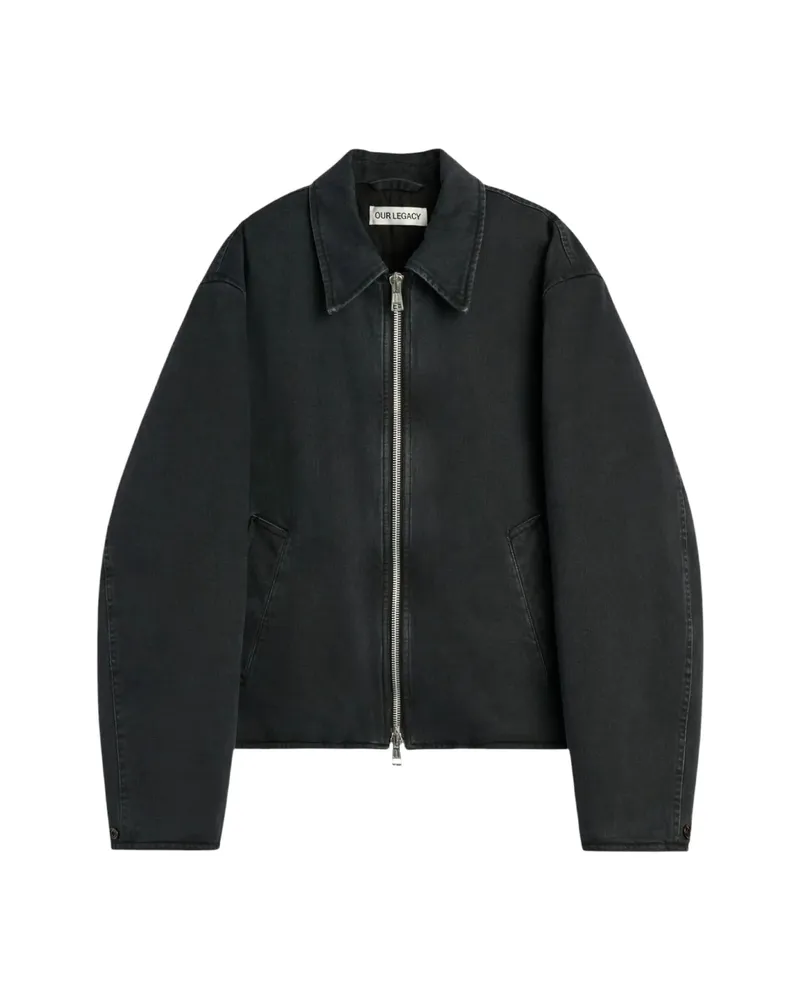 Our Legacy Slight Zip-up Jacket Black