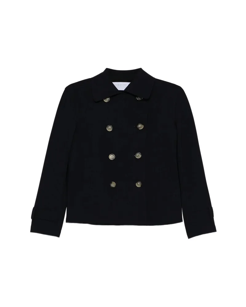 Harris Wharf London Double-breasted Jacket Blue