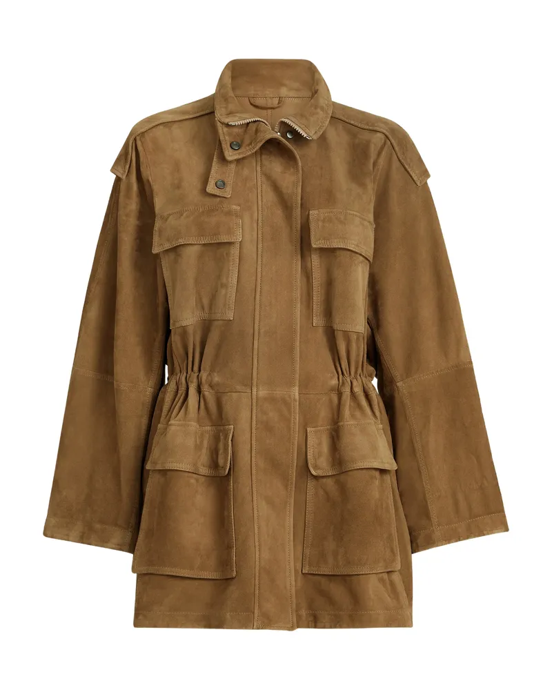 Brunello Cucinelli Snap-fastening Jacket Brown