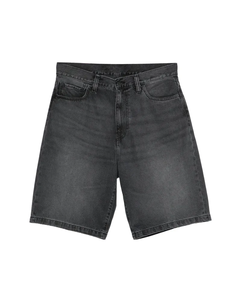 Carhartt WIP Button-fastening Denim Shorts Grey