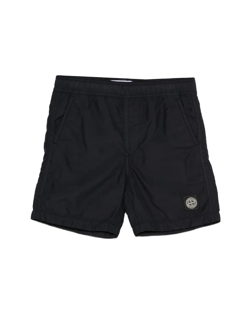 Stone Island Compass Swim Shorts Blue