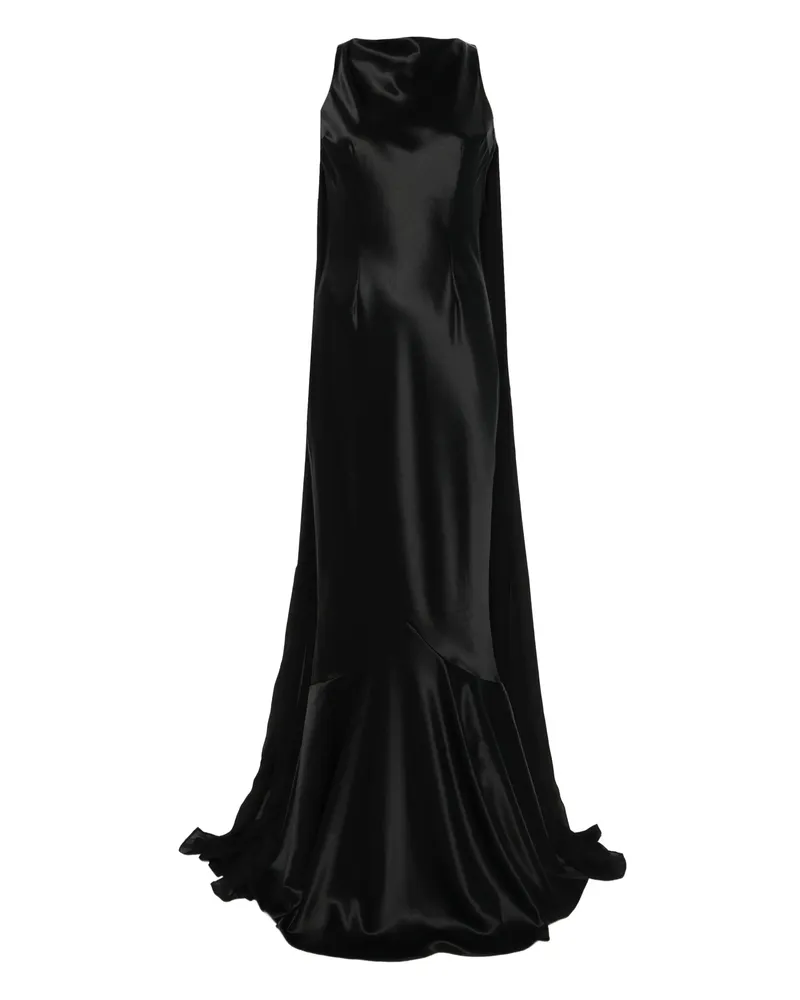 Retrofête Julia Fishtail Dress Black