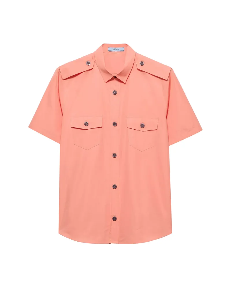 Prada Cotton Poplin Shirt Pink