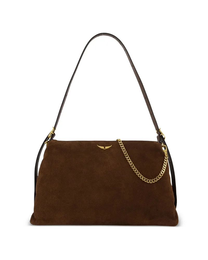 Zadig & Voltaire Jim Bag Suede Brown