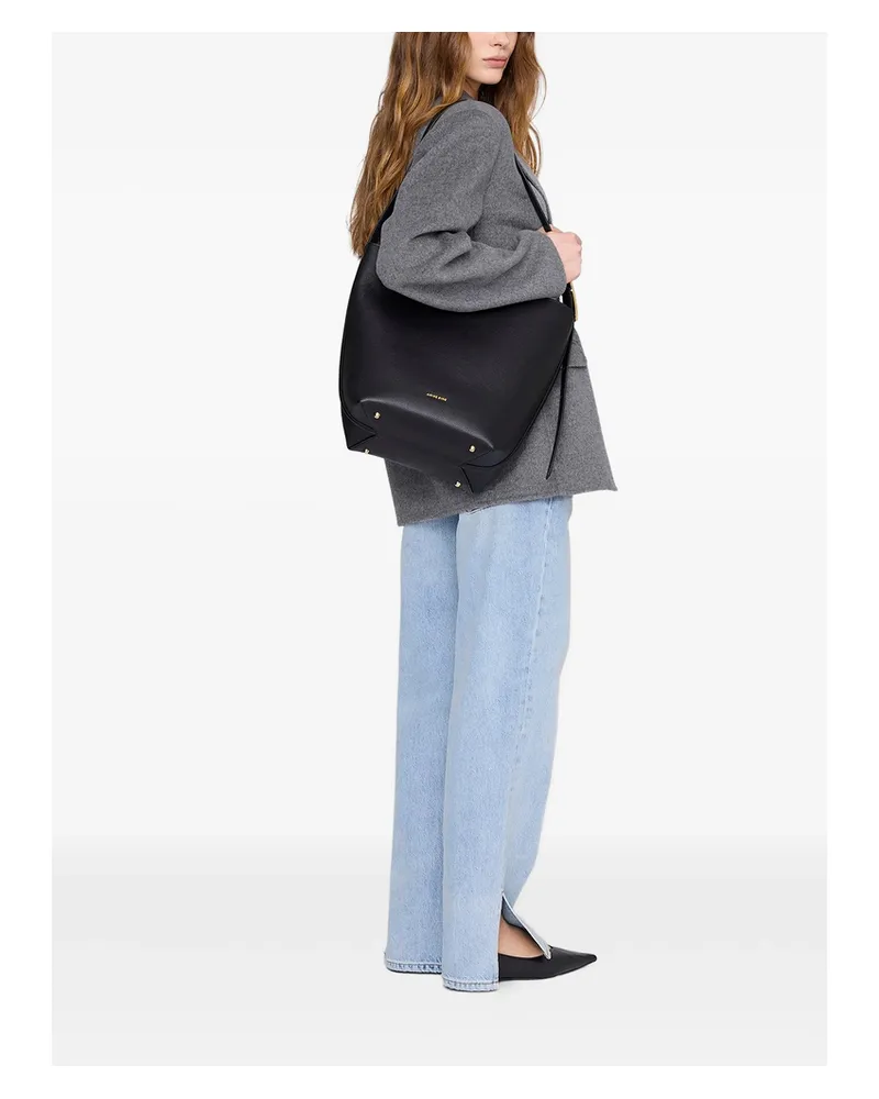 Anine Bing Elly Bucket Bag Black
