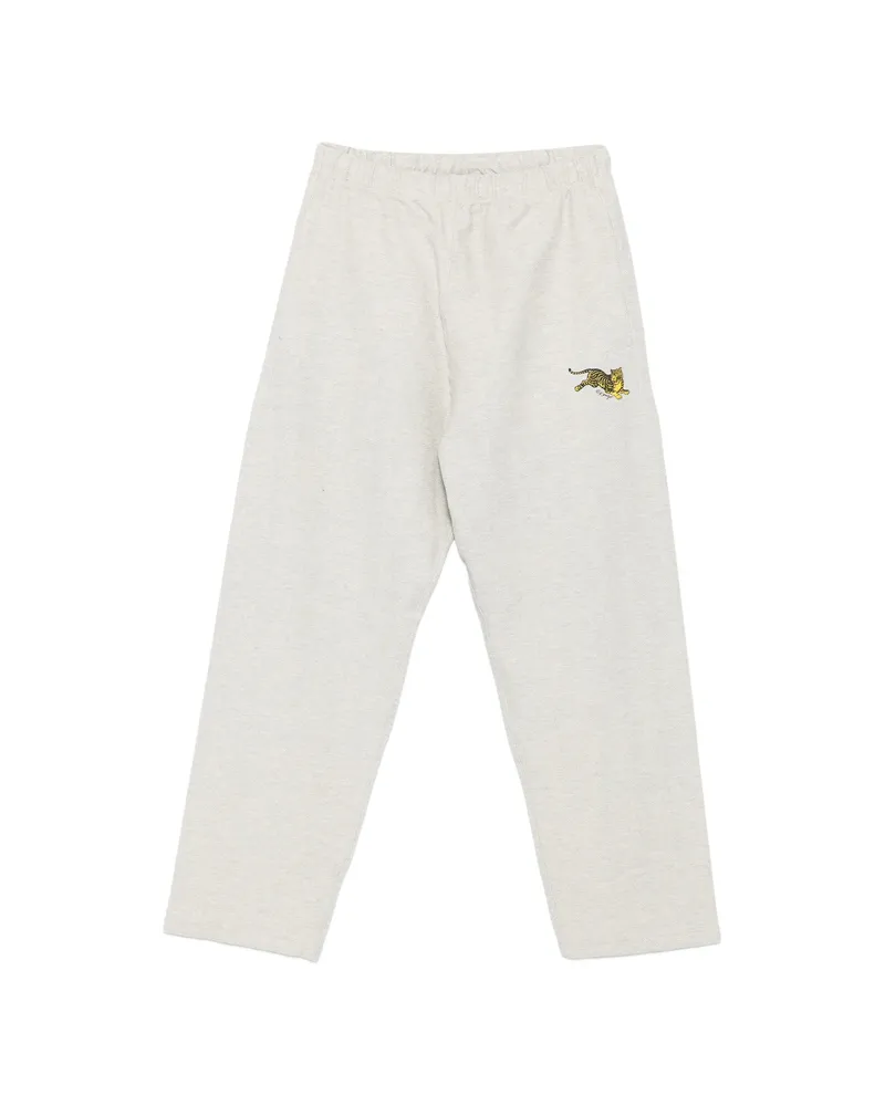 Kenzo Tiger-motif Track Pants Grey