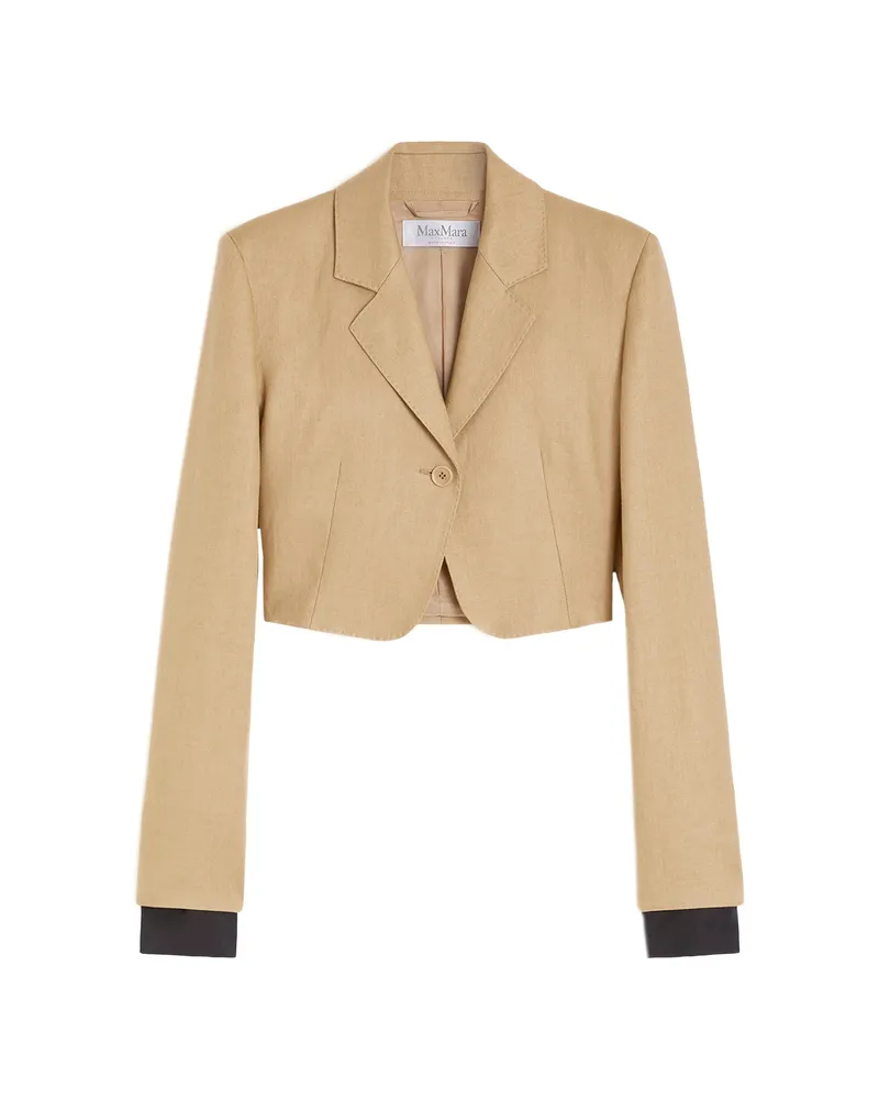 Max Mara Button Blazer Neutrals