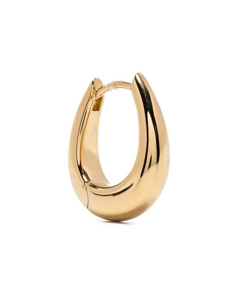 Tom Wood Gold-plated Sterling Silver Hoop Earrings Gold