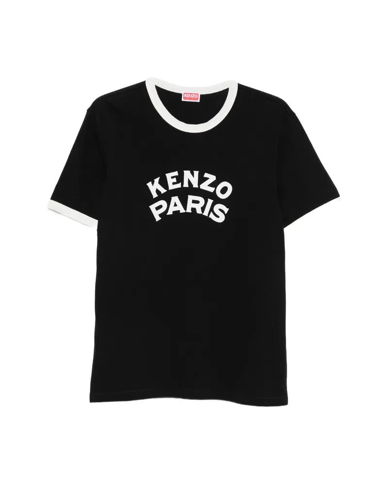 Kenzo Logo-print T-shirt Black