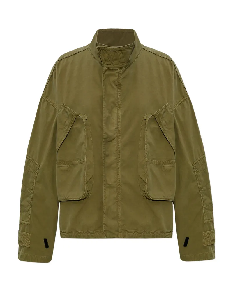ATTICO Cotton Jacket Green