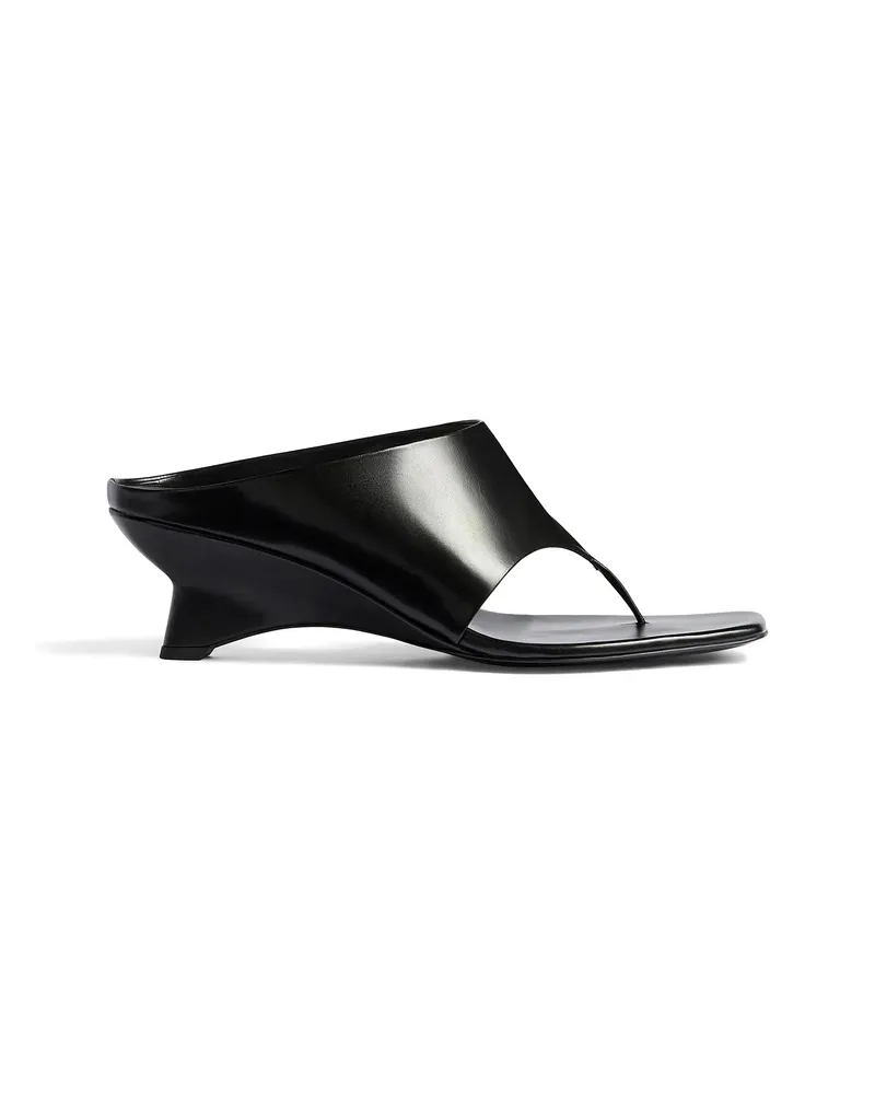 KHAITE Marlow Mules Black