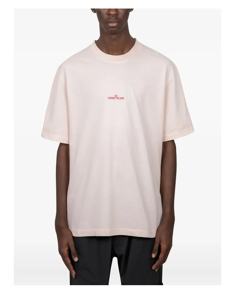 Stone Island 2100001 Organic Cotton Jersey T-shirt Pink