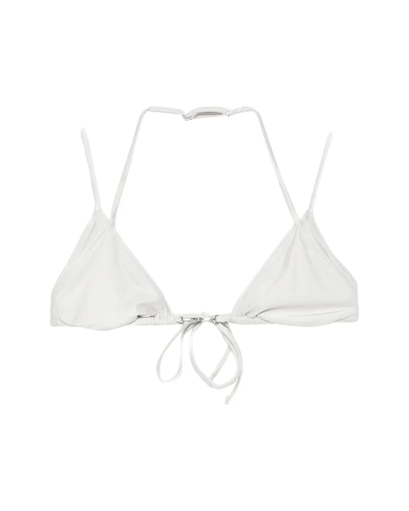 Frankies Bikinis X Jennie Mabel Bikini Top Silver