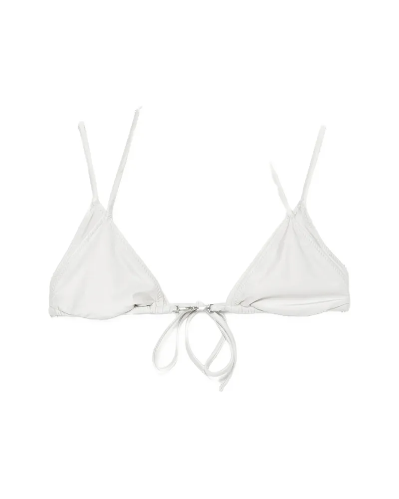 Frankies Bikinis X Jennie Mabel Bikini Top Silver