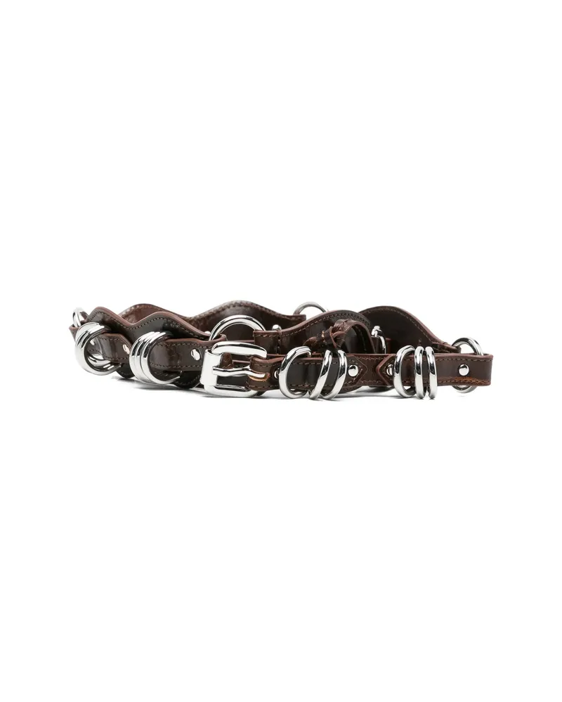 Isabel Marant Bolton Buckle Belt Brown