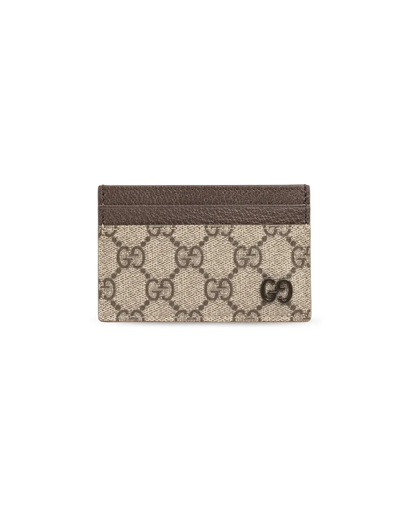 Gucci GG Detailed Card Case Neutrals