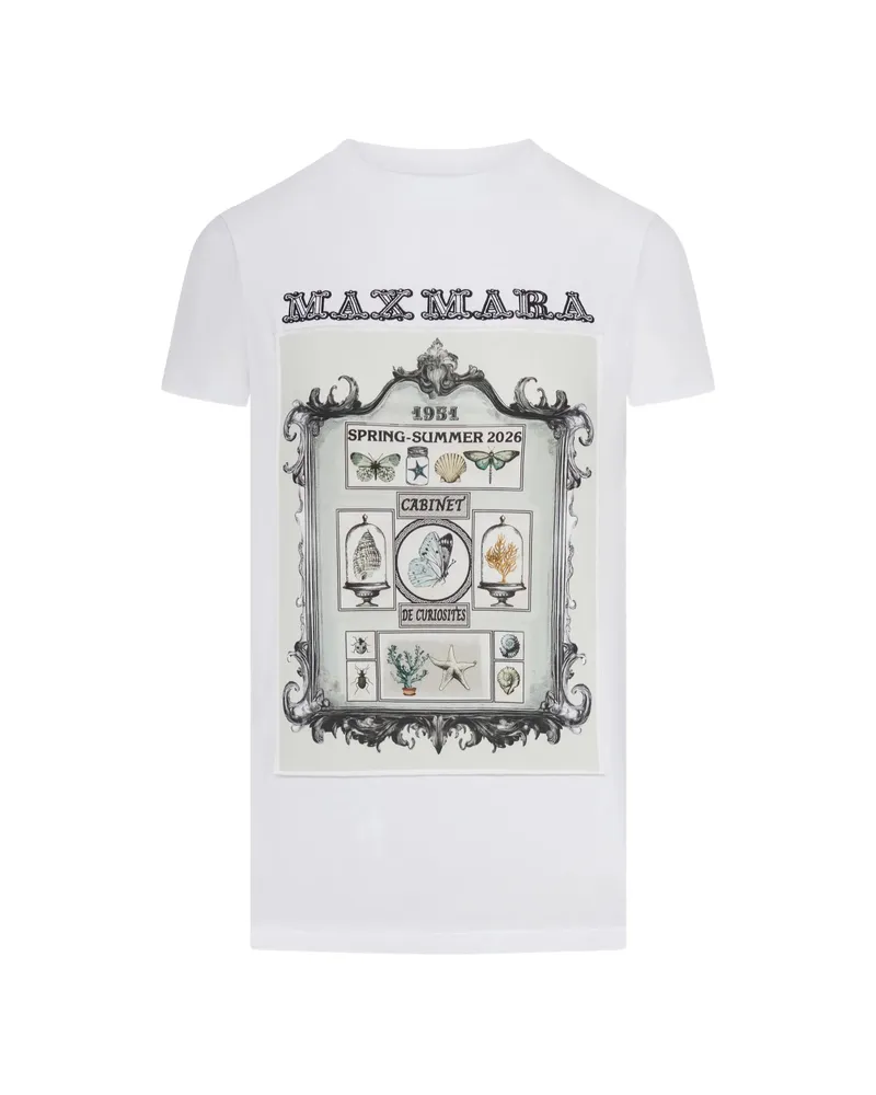 Max Mara Graphic-print T-shirt White