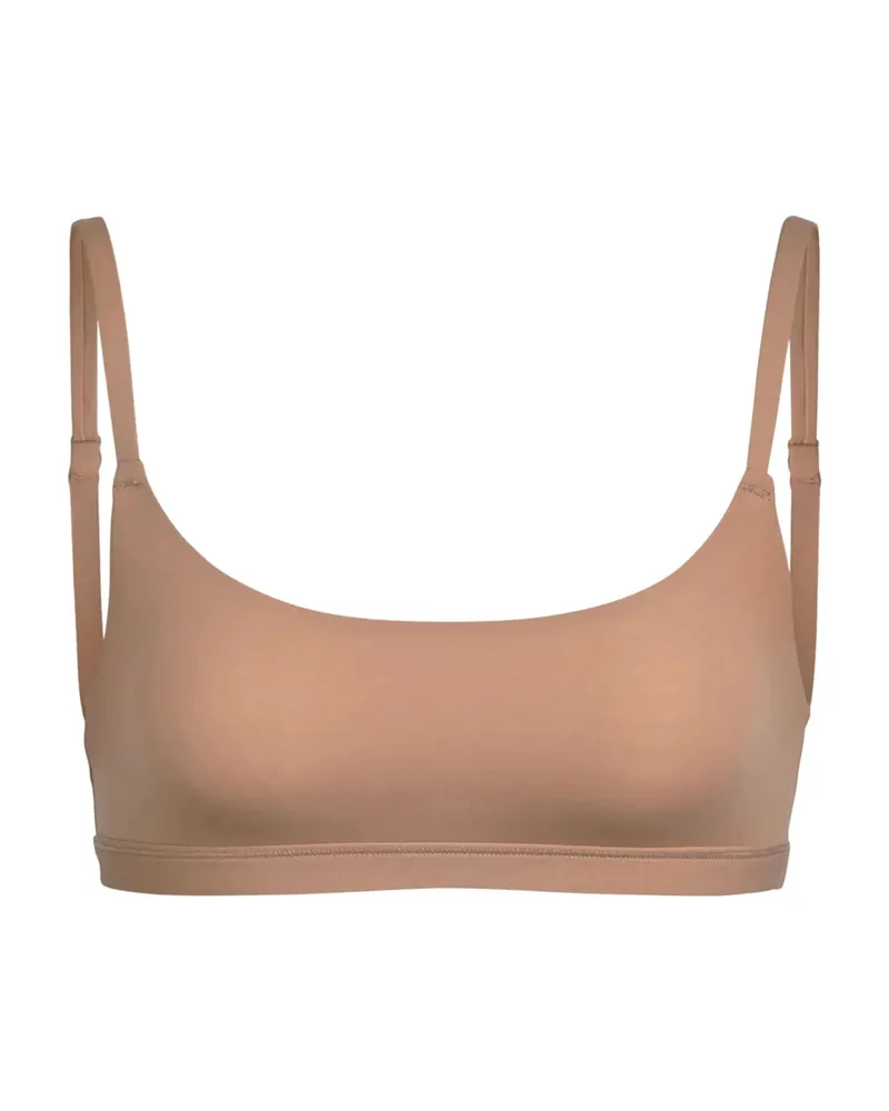 SKIMS Adjustable-strap Bra Neutrals