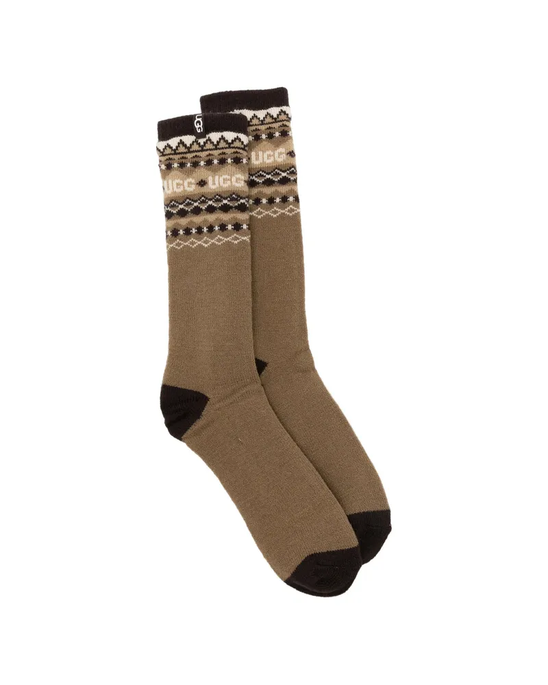 UGG Keavy Socks Brown
