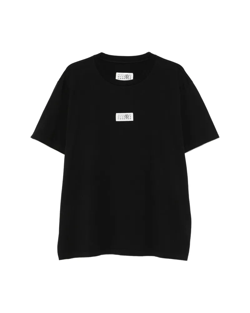 Maison Margiela Logo-patch T-shirt Black