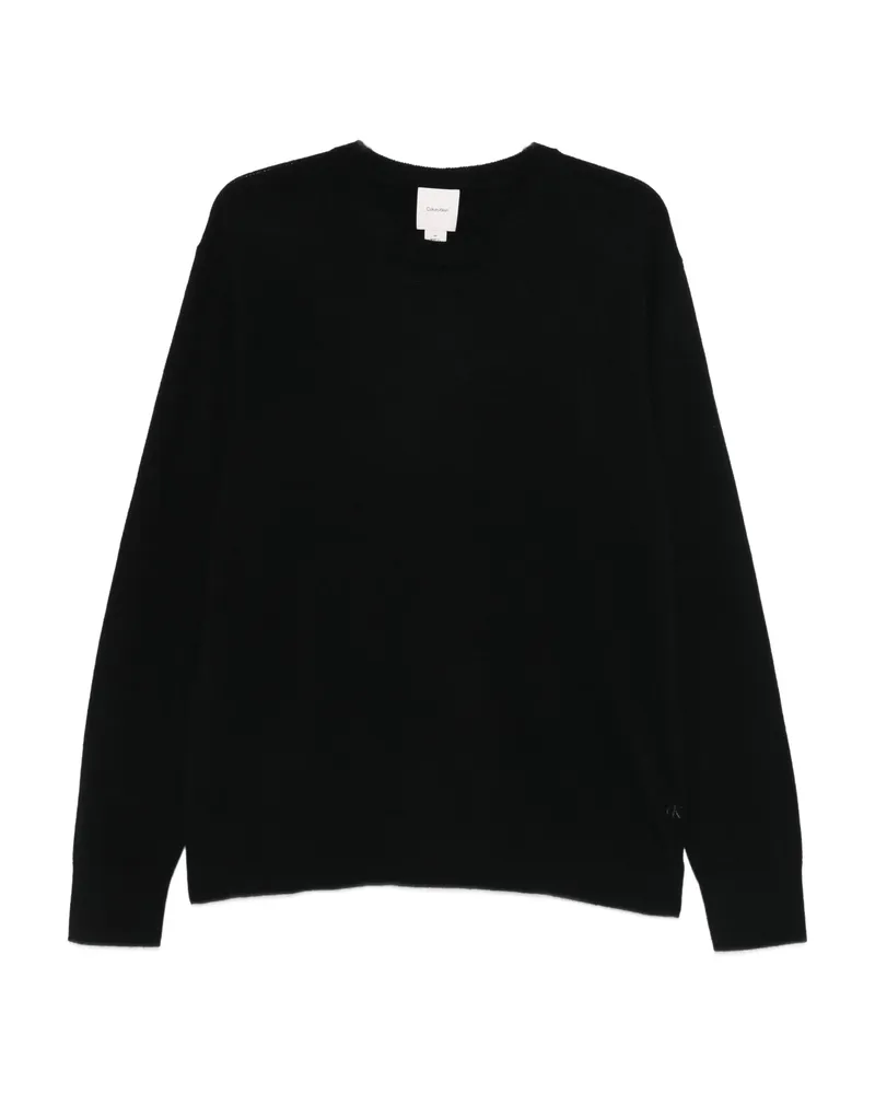 Calvin Klein Fine-knit Jumper Black