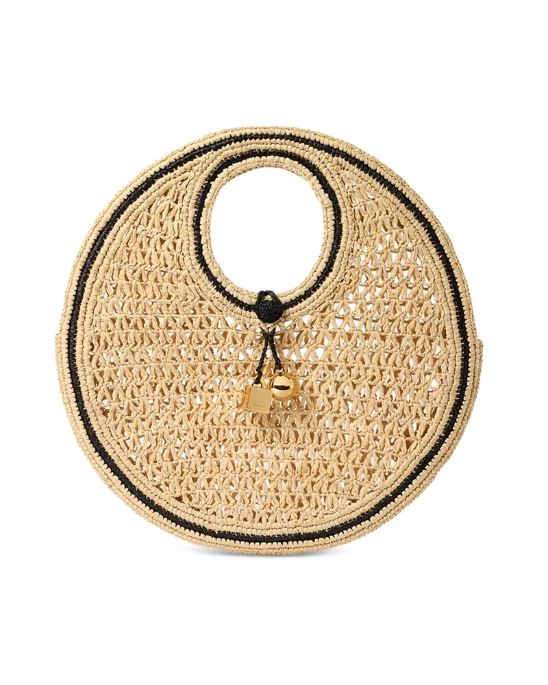 Jacquemus Small The Spiaggia Beach Bag Neutrals
