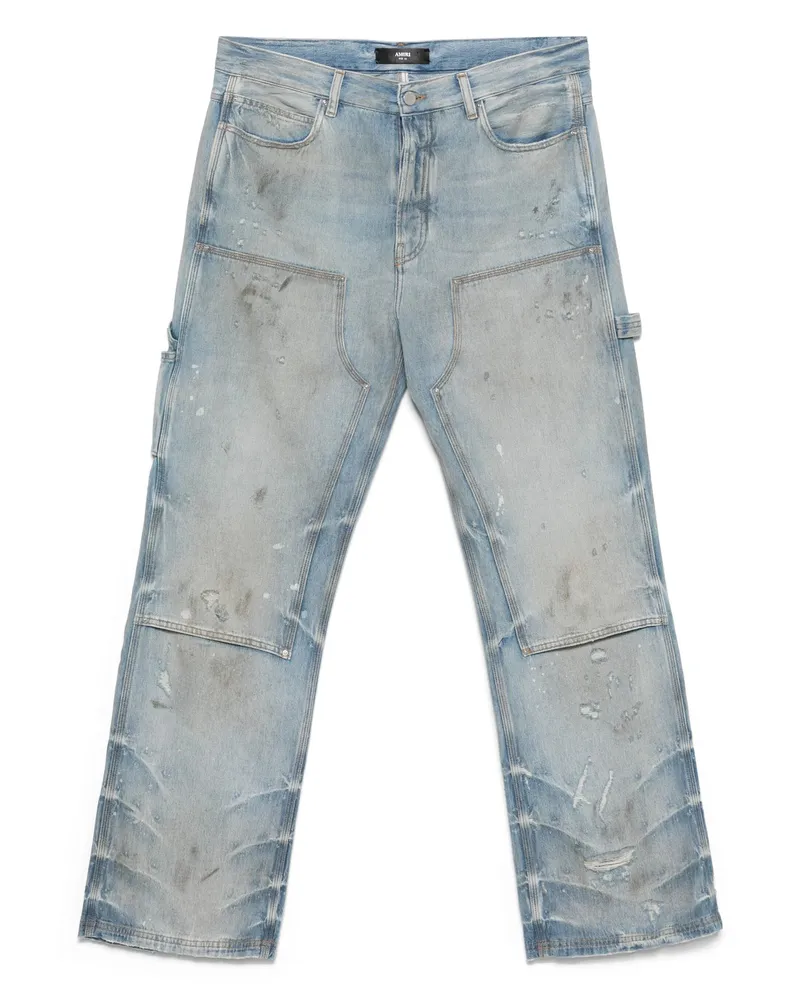 Amiri Straight-leg Jeans Blue