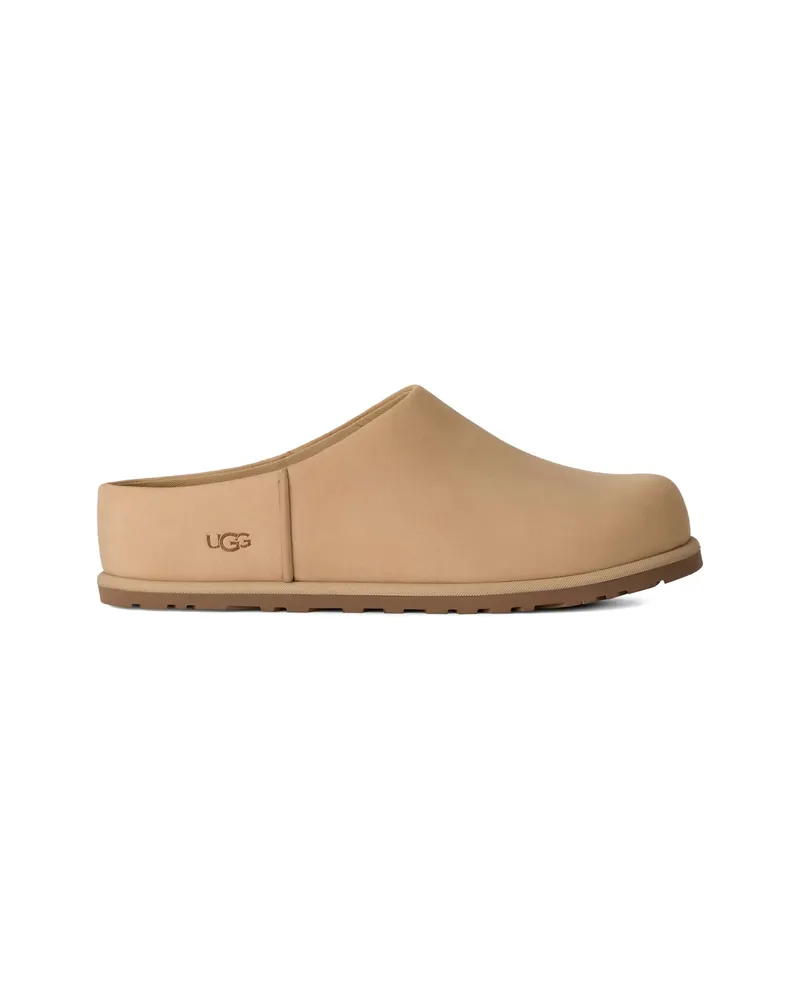 UGG Elea Leather Slippers Neutrals