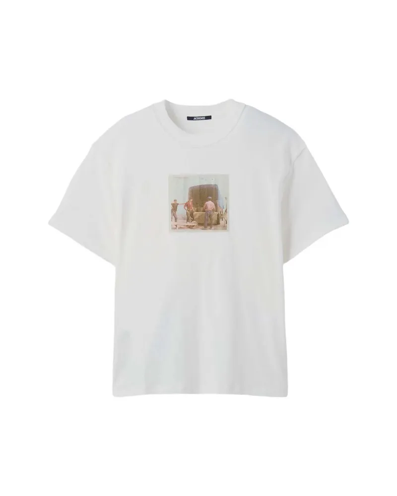 Jacquemus Graphic T-shirt White