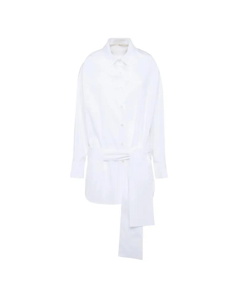 TELA Tie-waist Shirt White