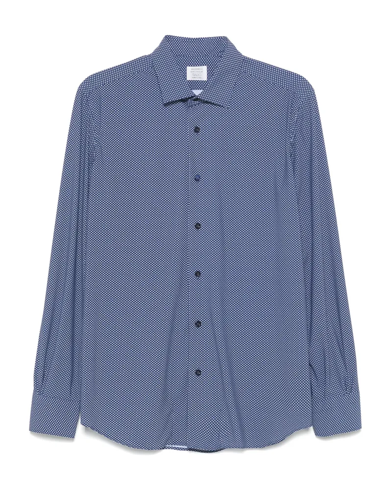 MAZZARELLI Printed Shirt Blue