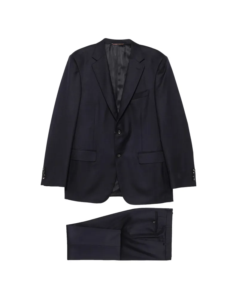 Canali Single-breasted Suit Blue