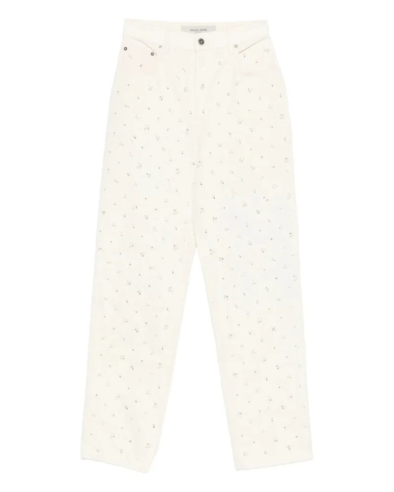 Golden Goose Kim Trousers White