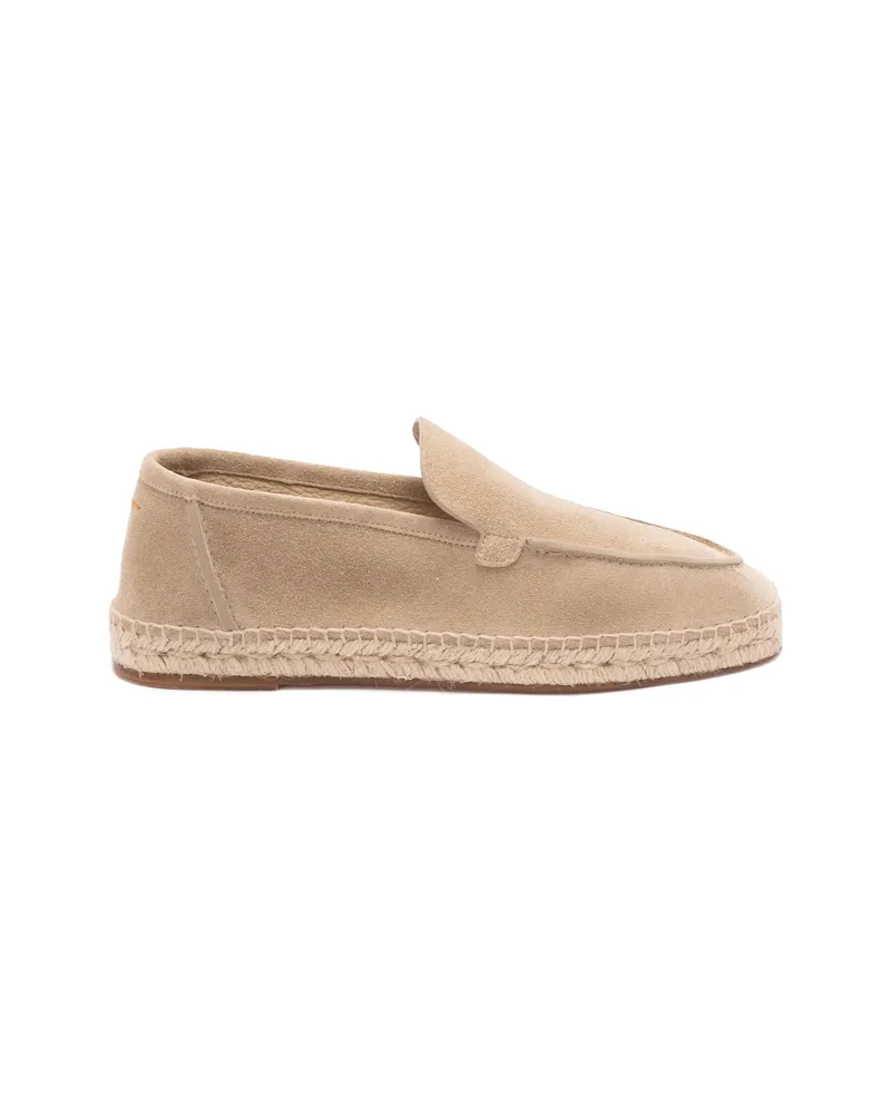 Castañer Leather Espadrilles Neutrals