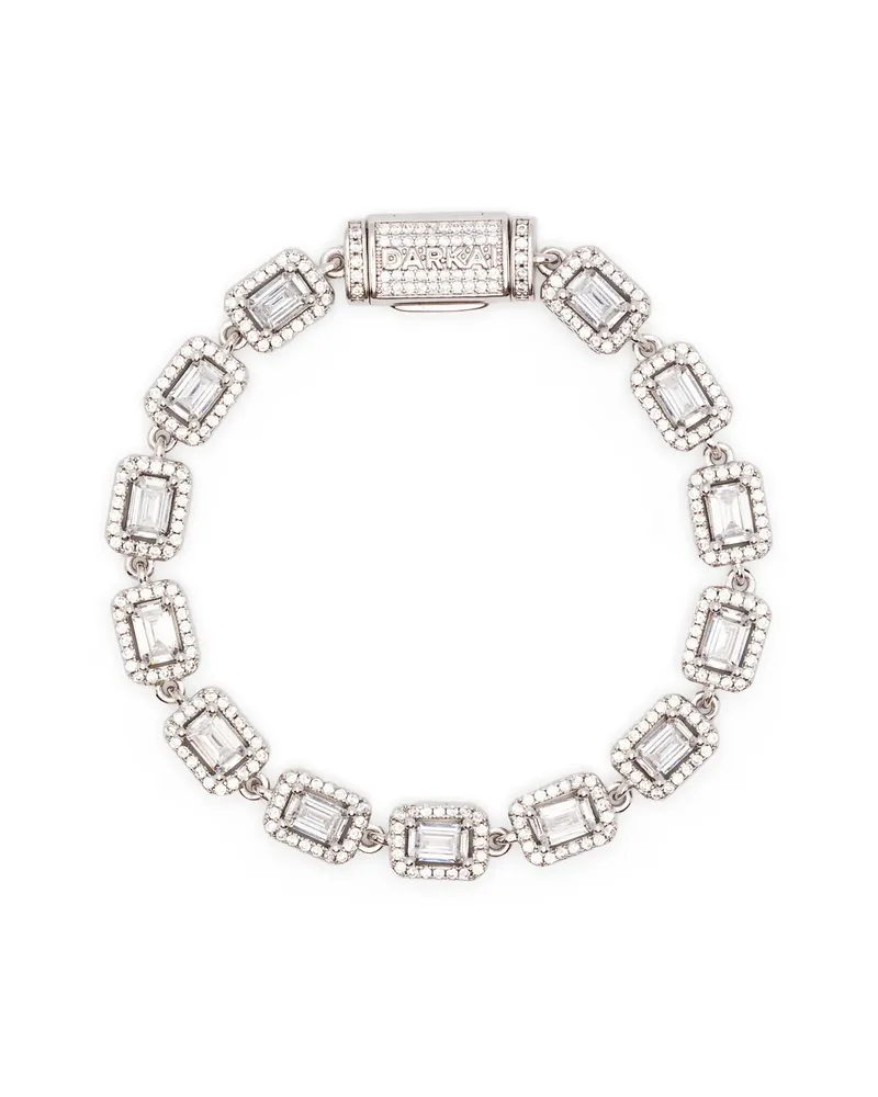 DARKAI Tennis Baguette Bracelet Silver