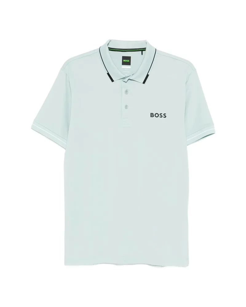 HUGO BOSS Short-sleeve Polo Shirt Blue