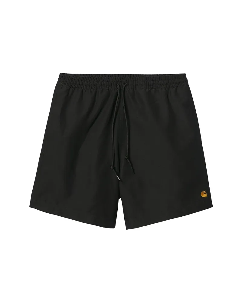 Carhartt WIP Chase Swim Shorts Black